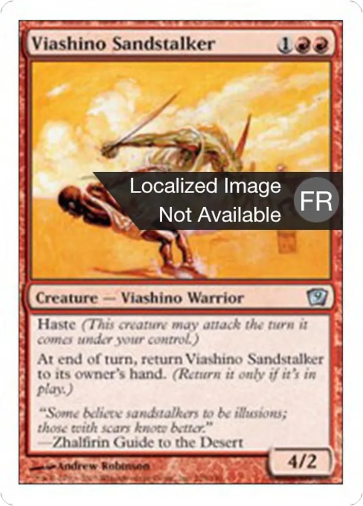 Pisteur des sables viashino — Ninth Edition — Magic: The Gathering