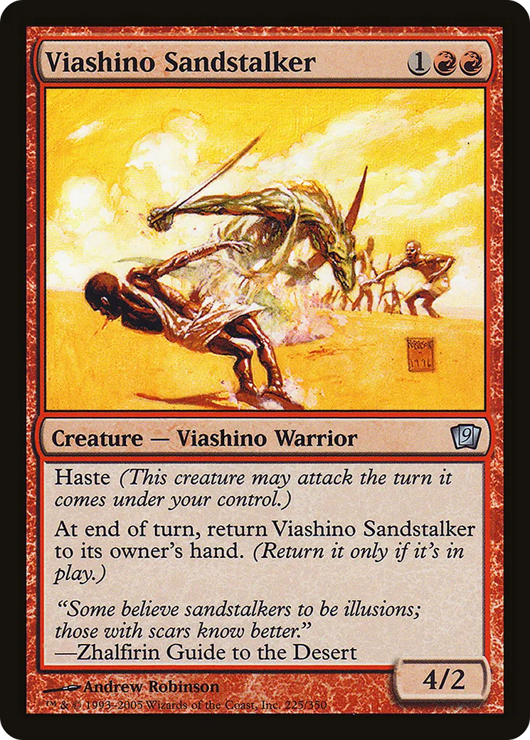 Pisteur des sables viashino — Ninth Edition — Magic: The Gathering