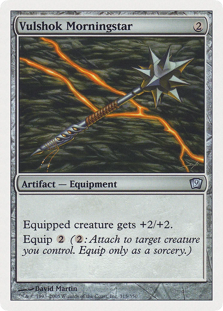 Vulshok Morningstar — Ninth Edition — Magic: The Gathering