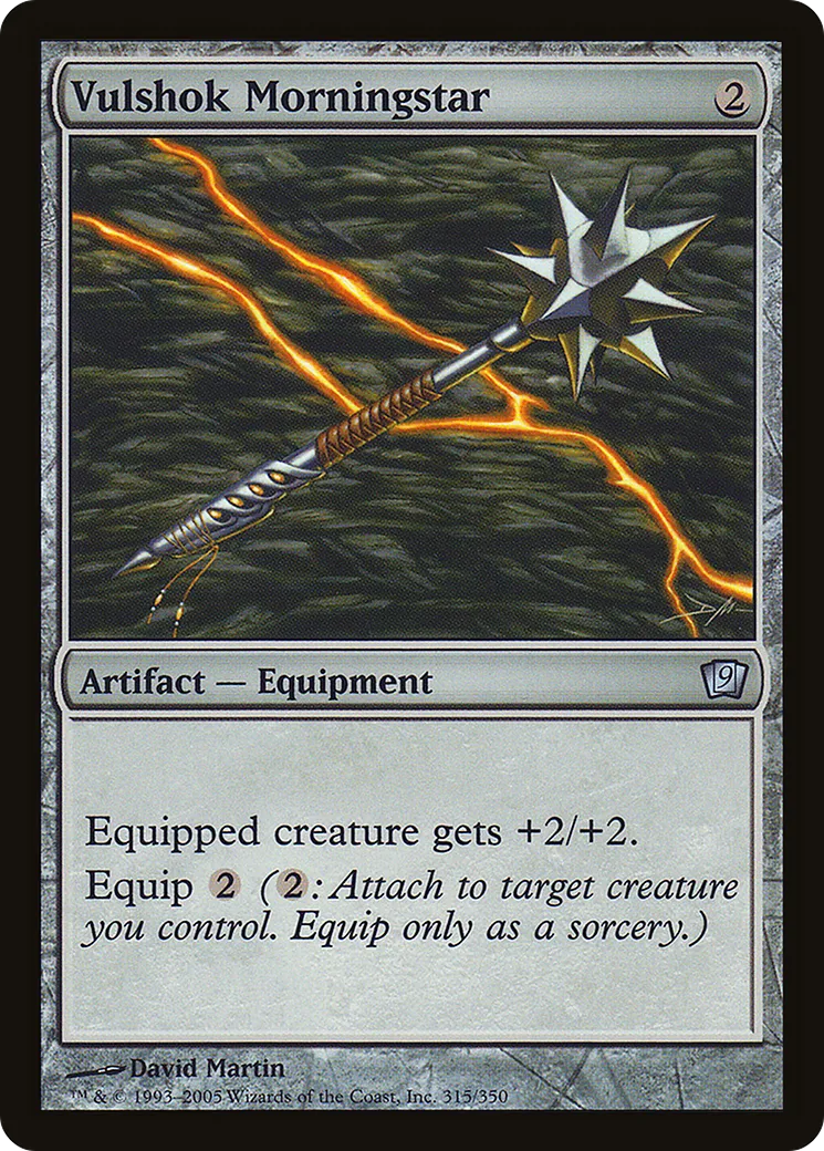 Vulshok Morningstar — Ninth Edition — Magic: The Gathering