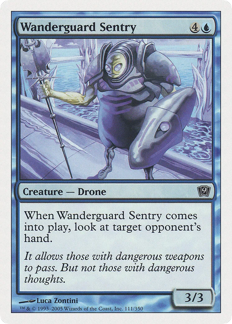 Wanderguard Sentry — Ninth Edition — Magic: The Gathering