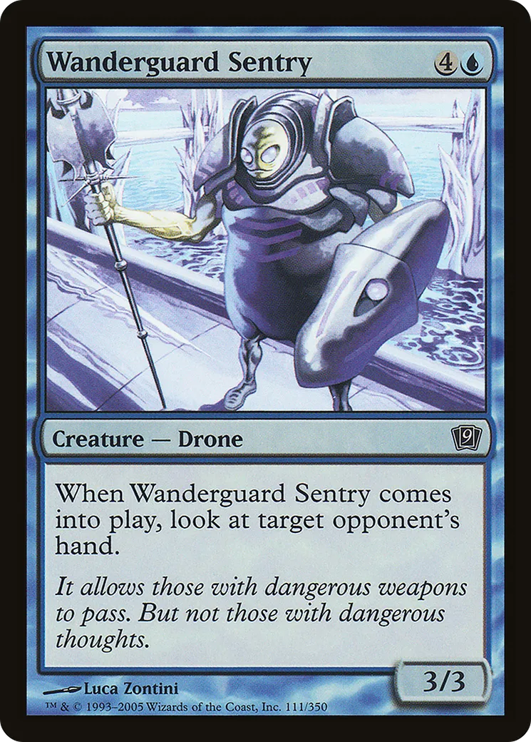 Wanderguard Sentry — Ninth Edition — Magic: The Gathering
