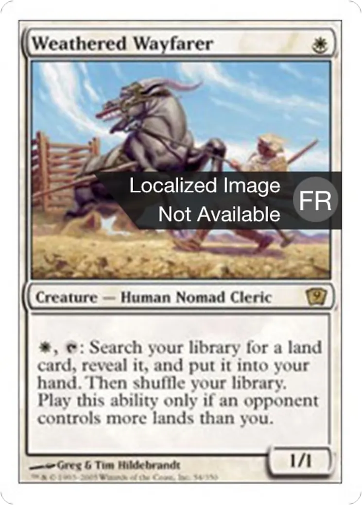 Voyageur hâlé — Ninth Edition — Magic: The Gathering