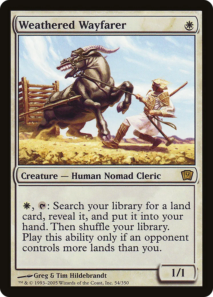 Weathered Wayfarer — Ninth Edition — Magic: The Gathering