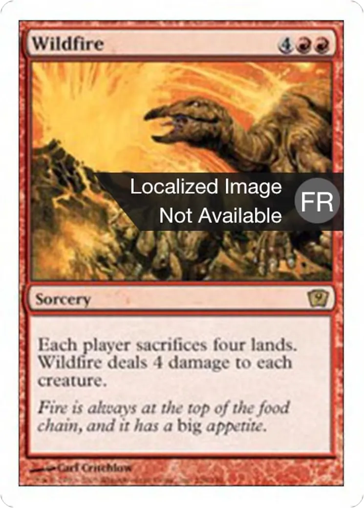 Feu dévastateur — Ninth Edition — Magic: The Gathering