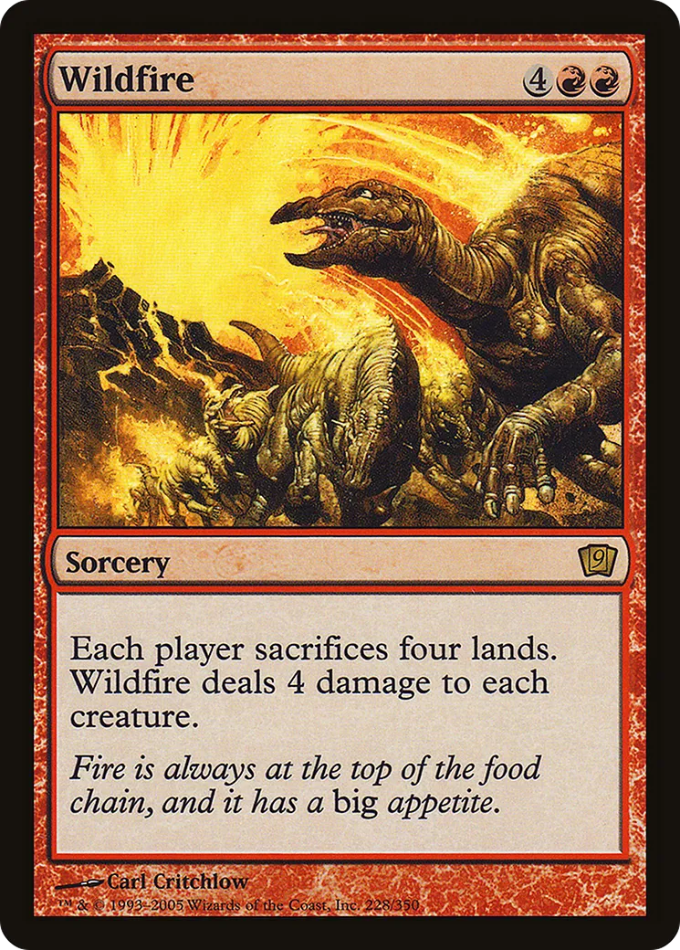 Feu dévastateur — Ninth Edition — Magic: The Gathering