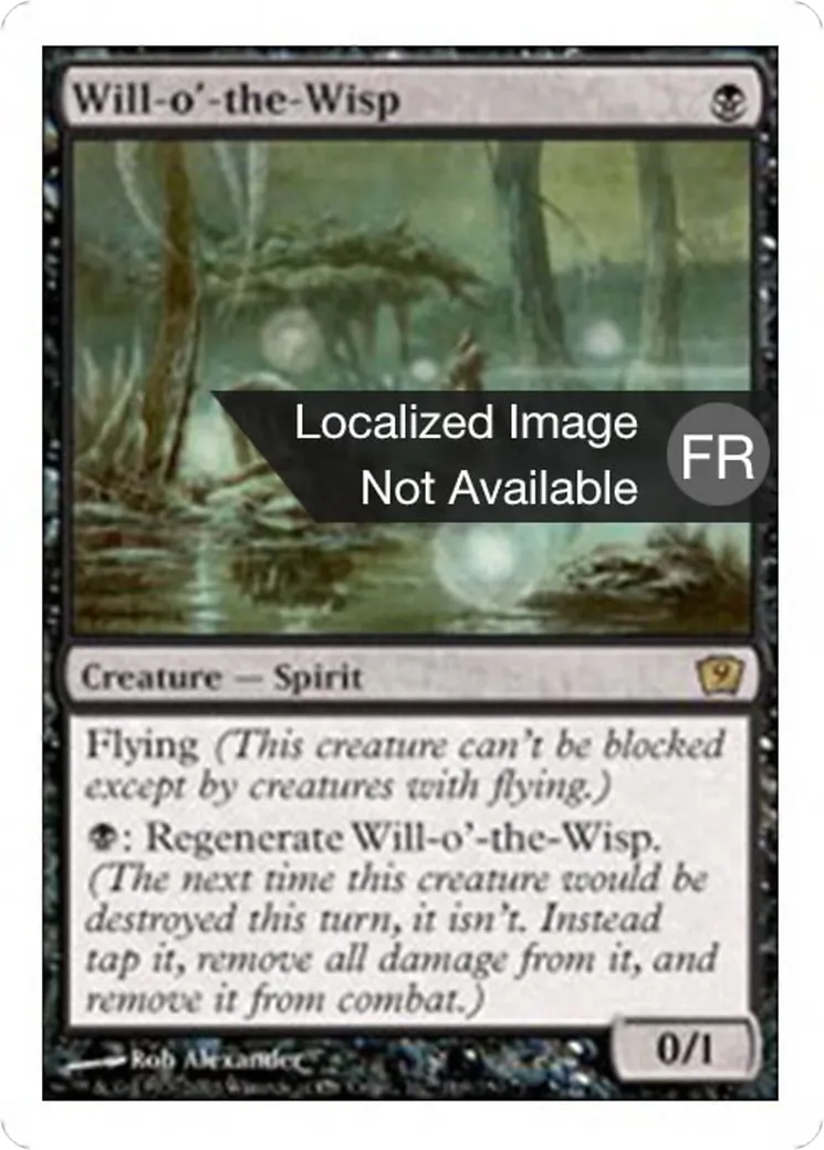 Feu follet — Ninth Edition — Magic: The Gathering