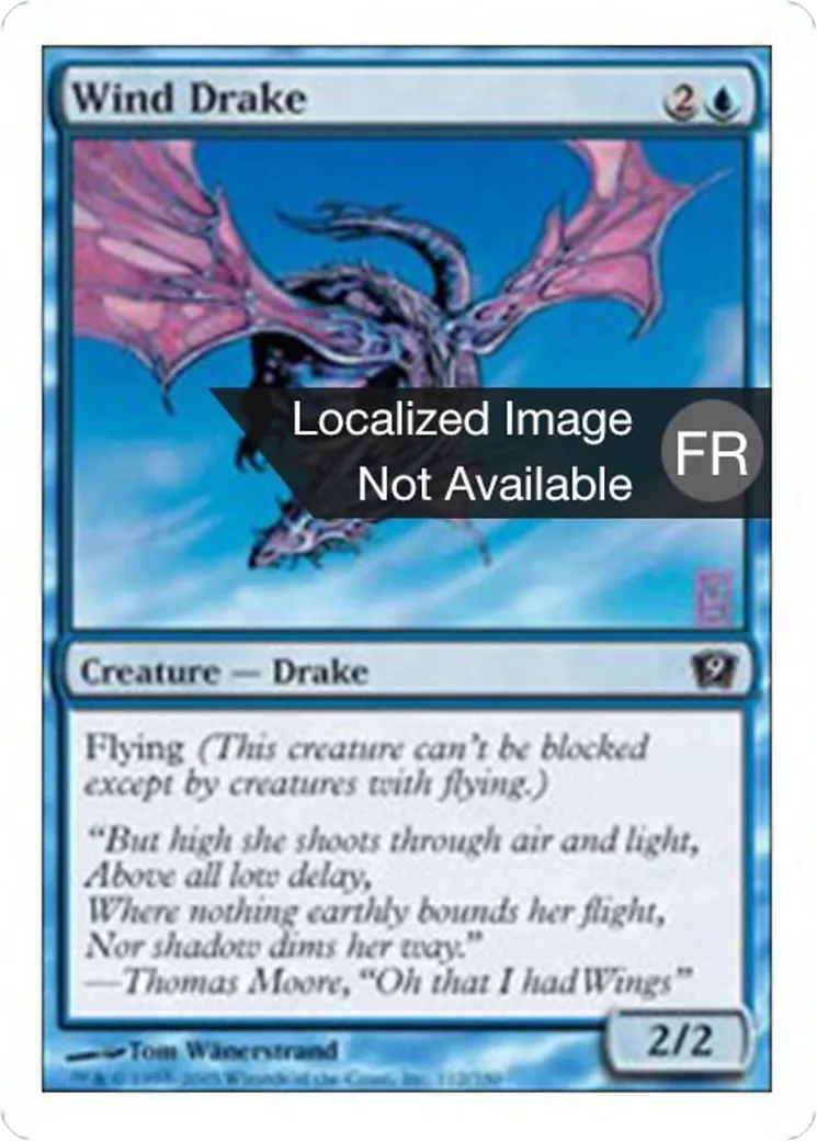 Drakôn des vents — Ninth Edition — Magic: The Gathering