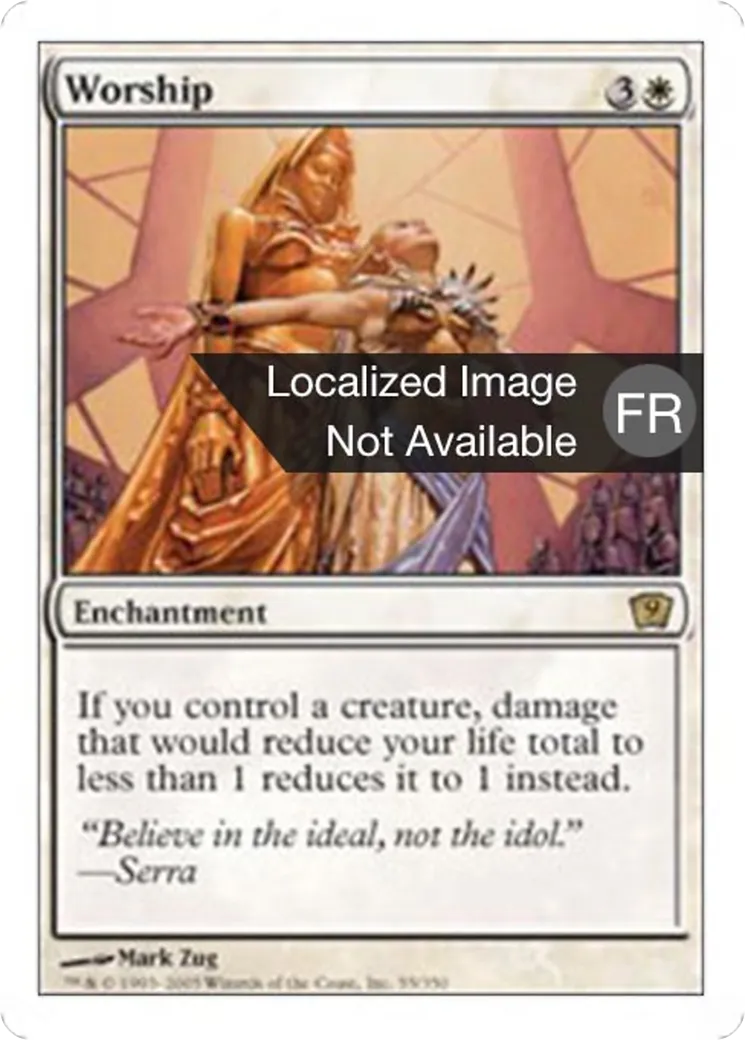 Adoration — Ninth Edition — Magic: The Gathering