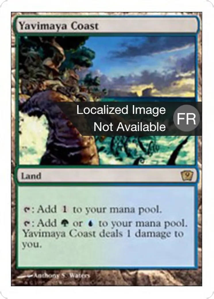 Côte de la Yavimaya — Ninth Edition — Magic: The Gathering