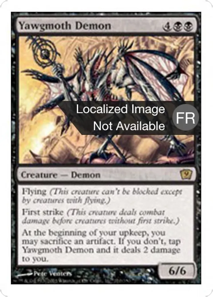 Démon de Yaugzebul — Ninth Edition — Magic: The Gathering