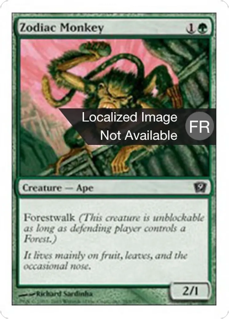 Singe du zodiaque — Ninth Edition — Magic: The Gathering