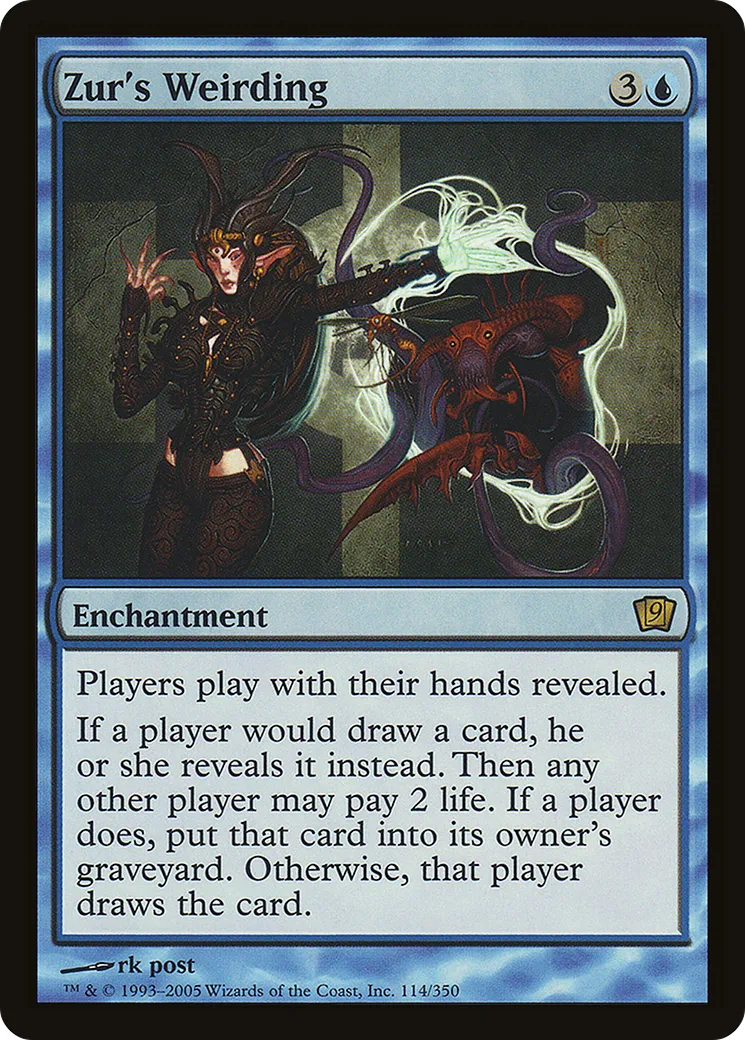 Zur's Weirding — Ninth Edition — Magic: The Gathering