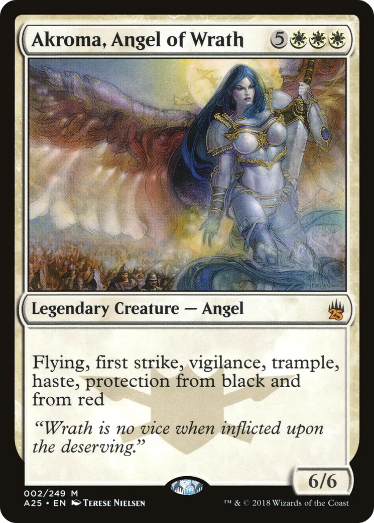 Akroma, ange de la Colère — Masters 25 — Magic: The Gathering