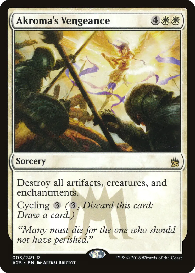 Vengeance selon Akroma — Masters 25 — Magic: The Gathering