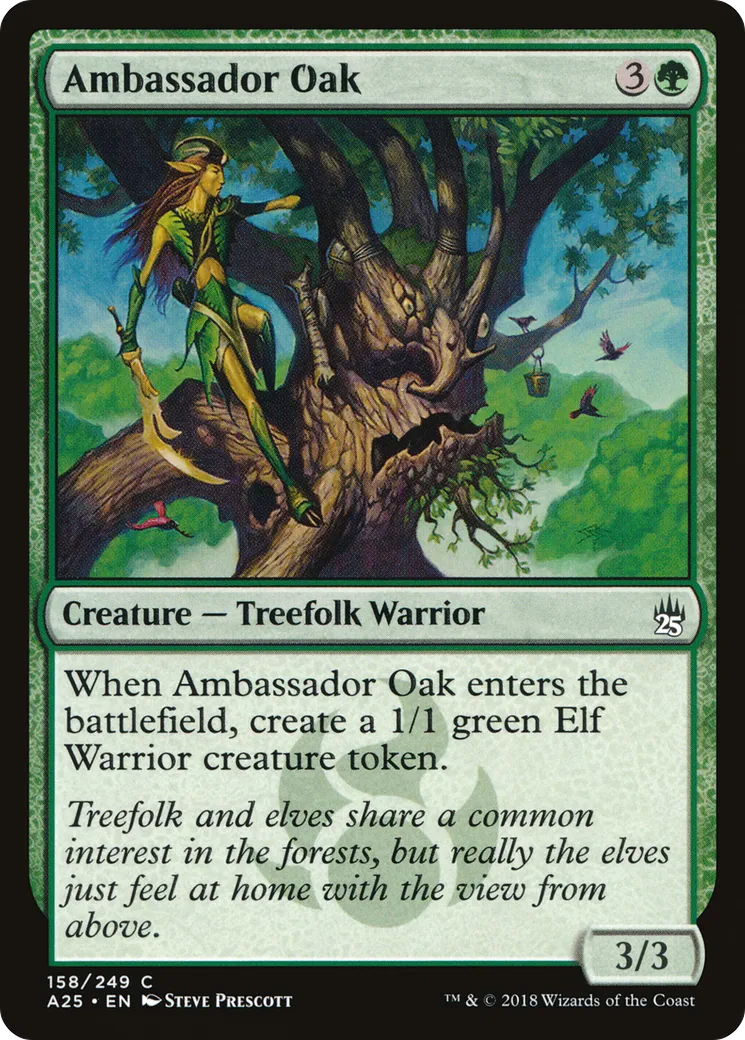 Ambassador Oak — Masters 25 — Magic: The Gathering