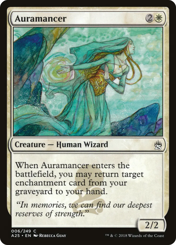 Auramancer — Masters 25 — Magic: The Gathering