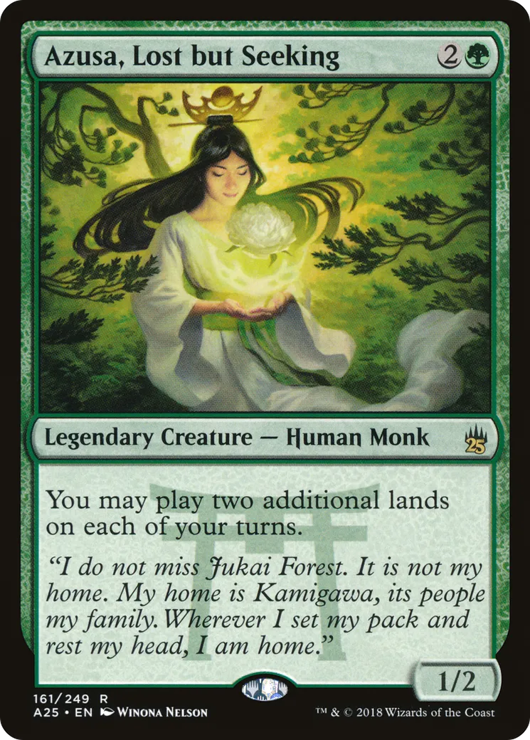 Azusa, Lost but Seeking — Masters 25 — Magic: The Gathering