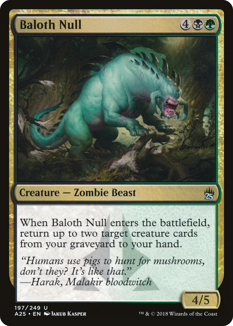Baloth infécond — Masters 25 — Magic: The Gathering