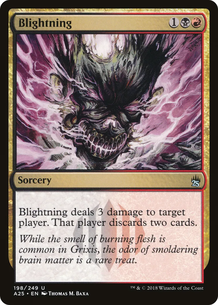 Blightning — Masters 25 — Magic: The Gathering