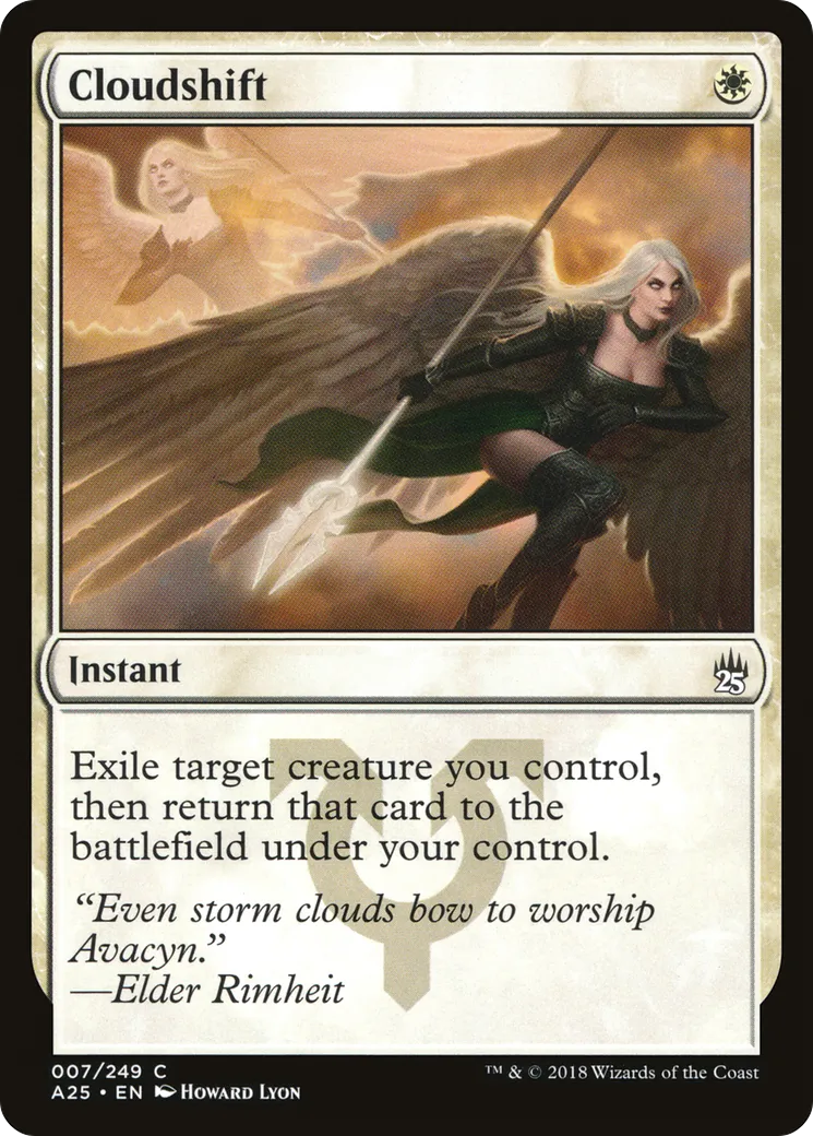 Cloudshift from Masters 25 - Magic: The Gathering