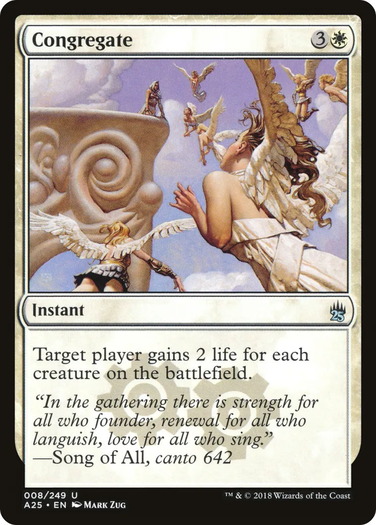 Congregate — Masters 25 — Magic: The Gathering