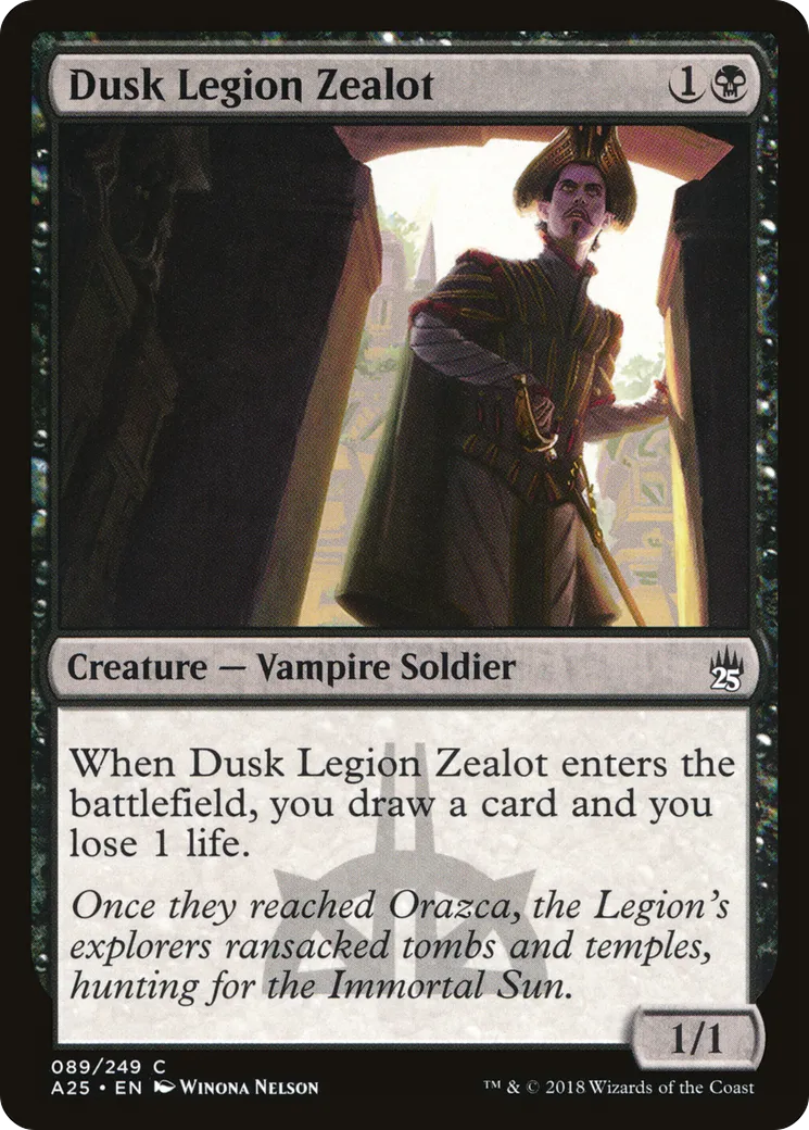 Dusk Legion Zealot — Masters 25 — Magic: The Gathering