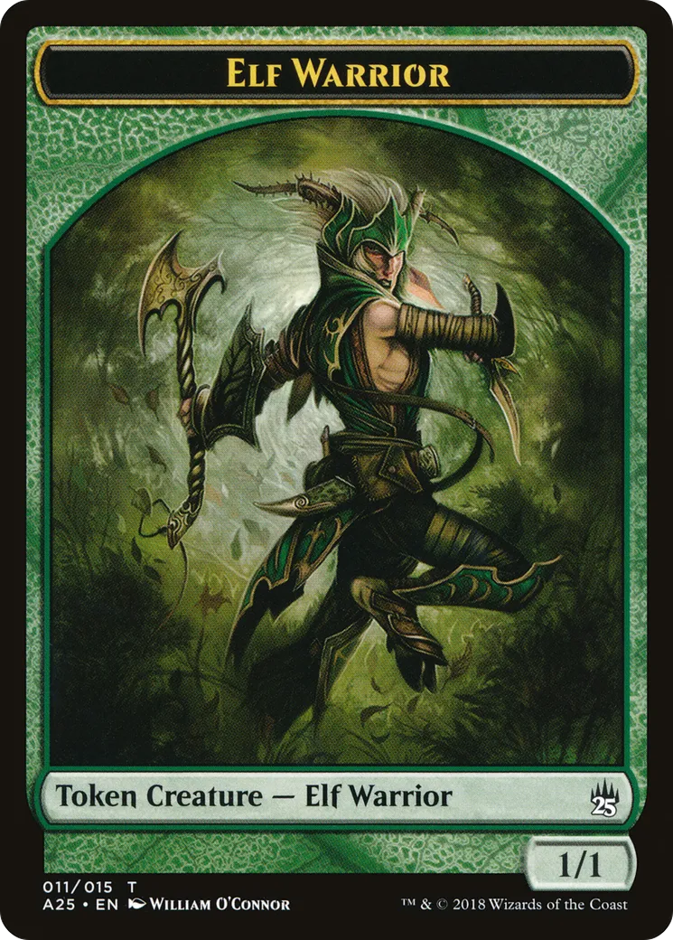 Elf Warrior — Masters 25 — Magic: The Gathering