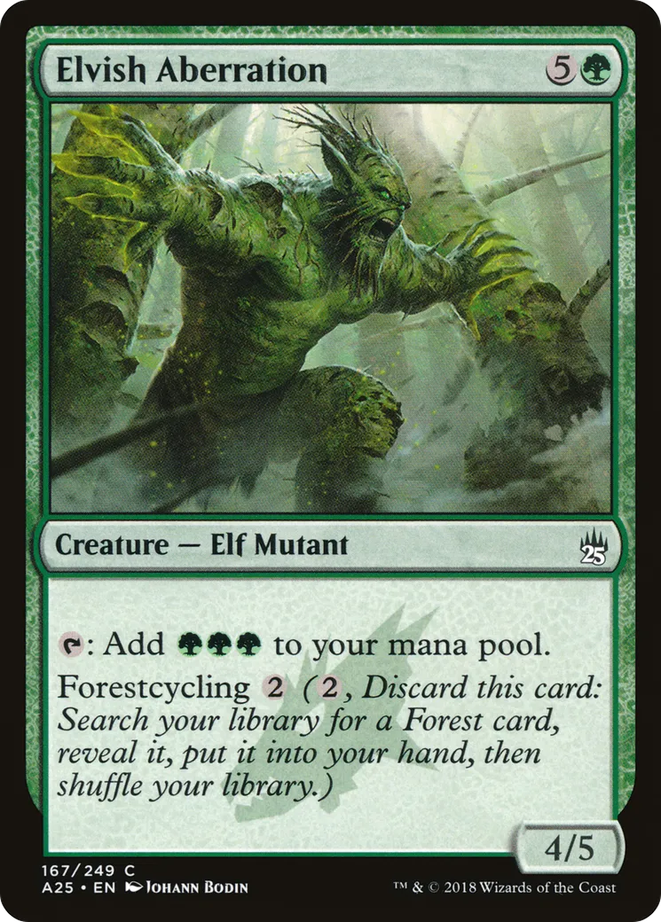 Aberration elfe — Masters 25 — Magic: The Gathering