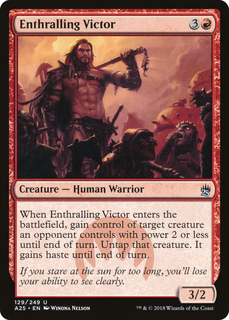 Vainqueur charismatique from Masters 25 - Magic: The Gathering