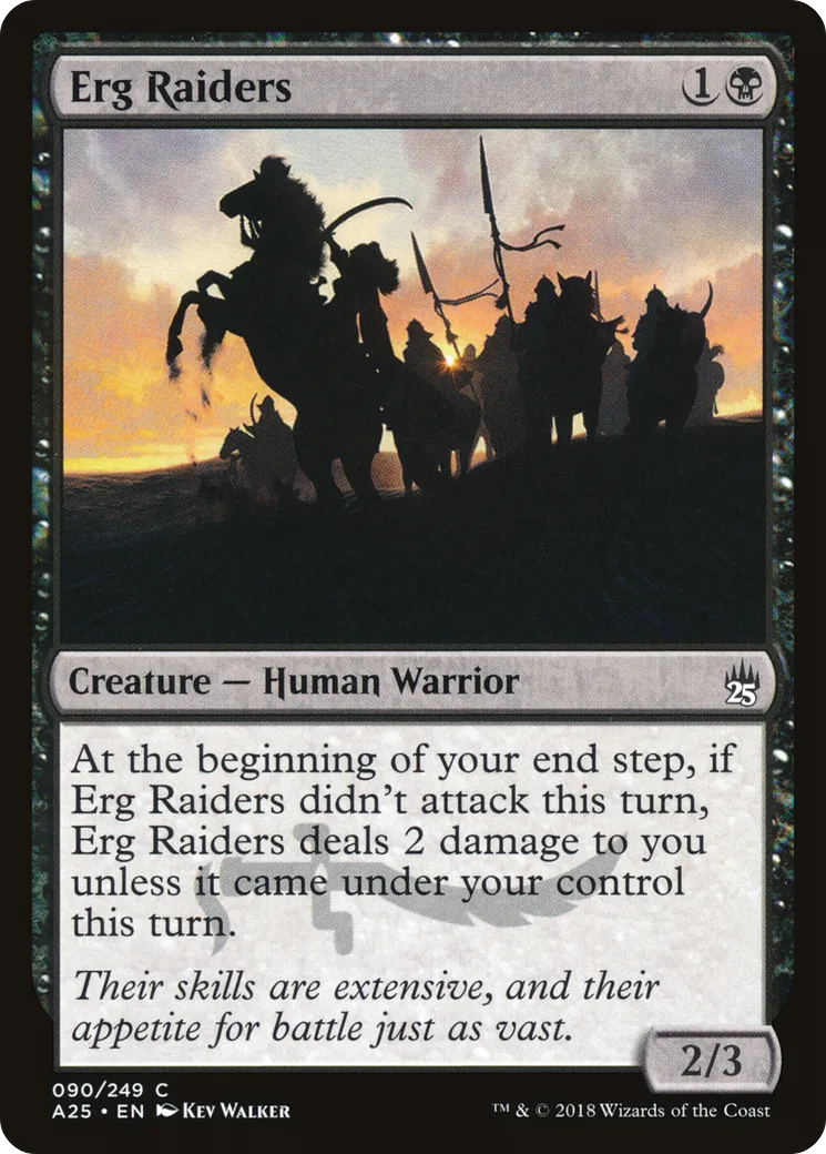 Erg Raiders — Masters 25 — Magic: The Gathering