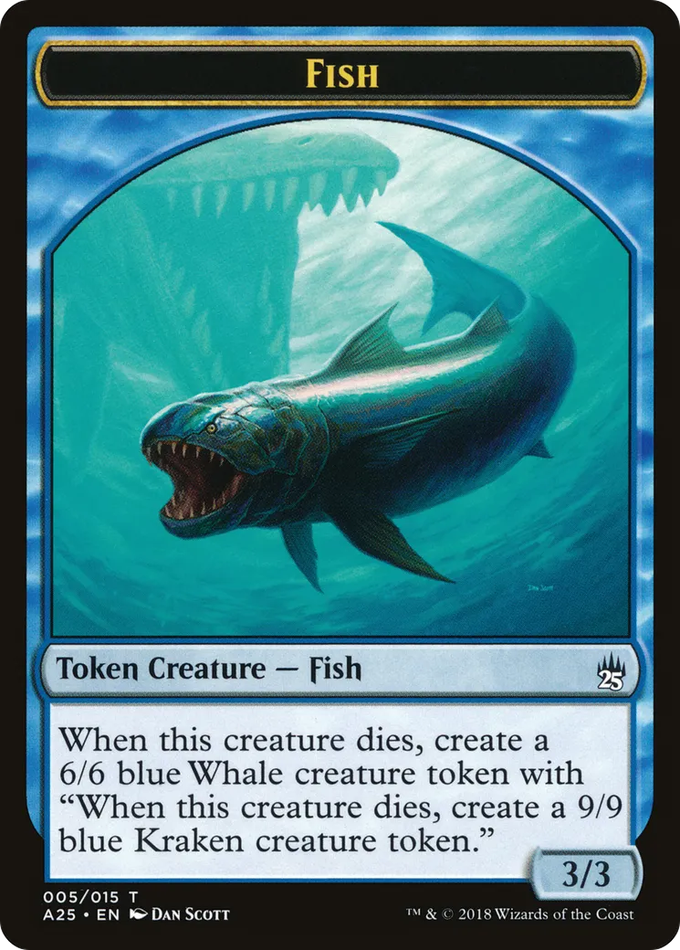 Fish // Kraken — Masters 25 — Magic: The Gathering