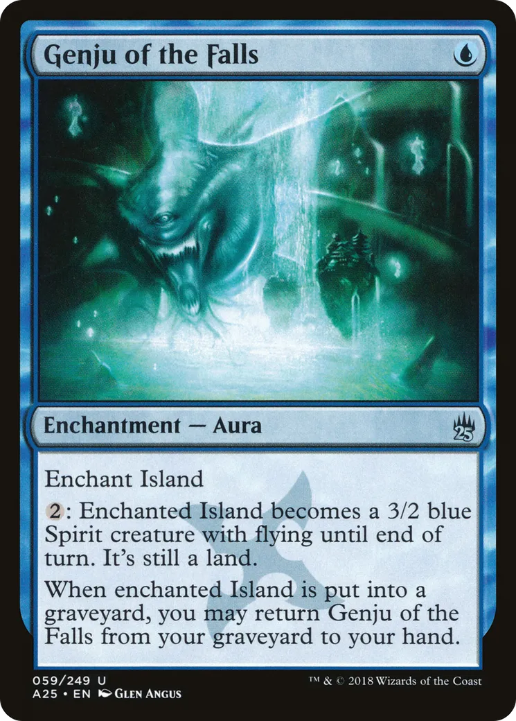 Genju des cascades — Masters 25 — Magic: The Gathering