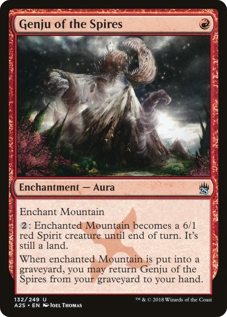 Genju des cimes — Masters 25 — Magic: The Gathering