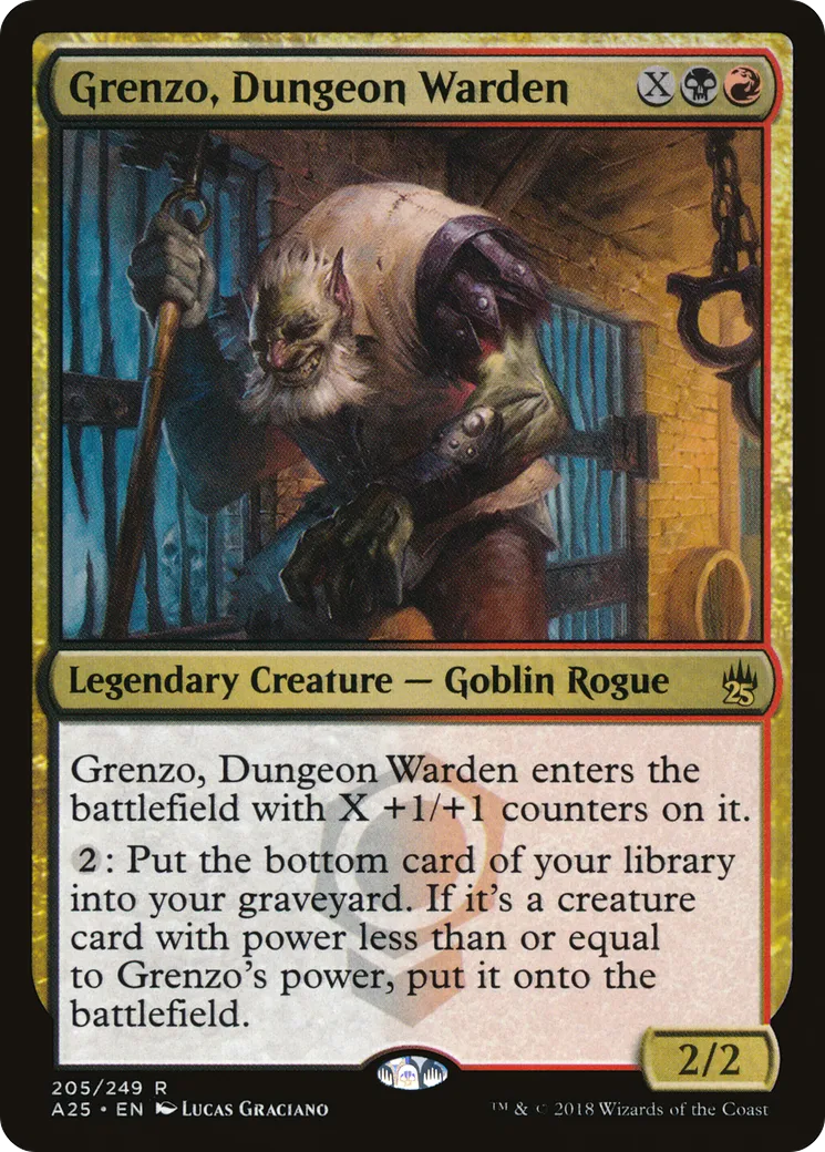Grenzo, garde du donjon — Masters 25 — Magic: The Gathering