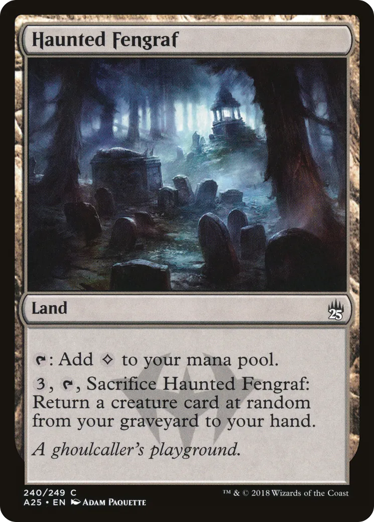 Paludgraf hanté — Masters 25 — Magic: The Gathering