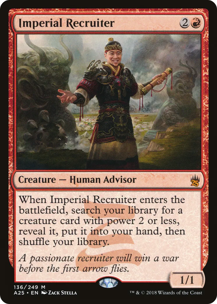 Recruteur impérial — Masters 25 — Magic: The Gathering