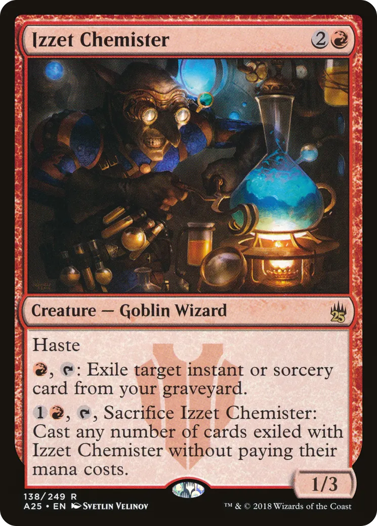 Chimiste d'Izzet — Masters 25 — Magic: The Gathering
