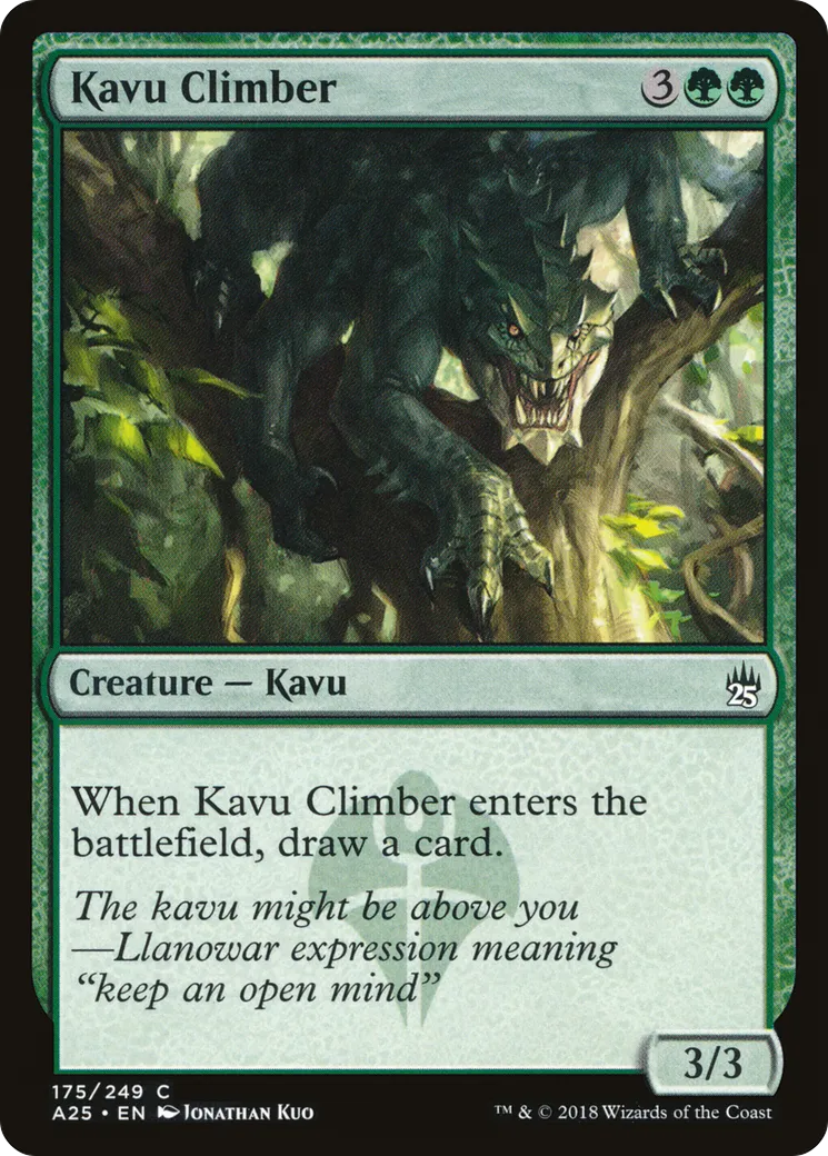 Kavru grimpeur — Masters 25 — Magic: The Gathering