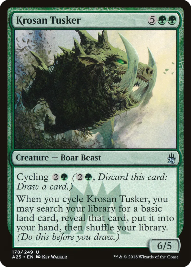Terrocorne krosian — Masters 25 — Magic: The Gathering