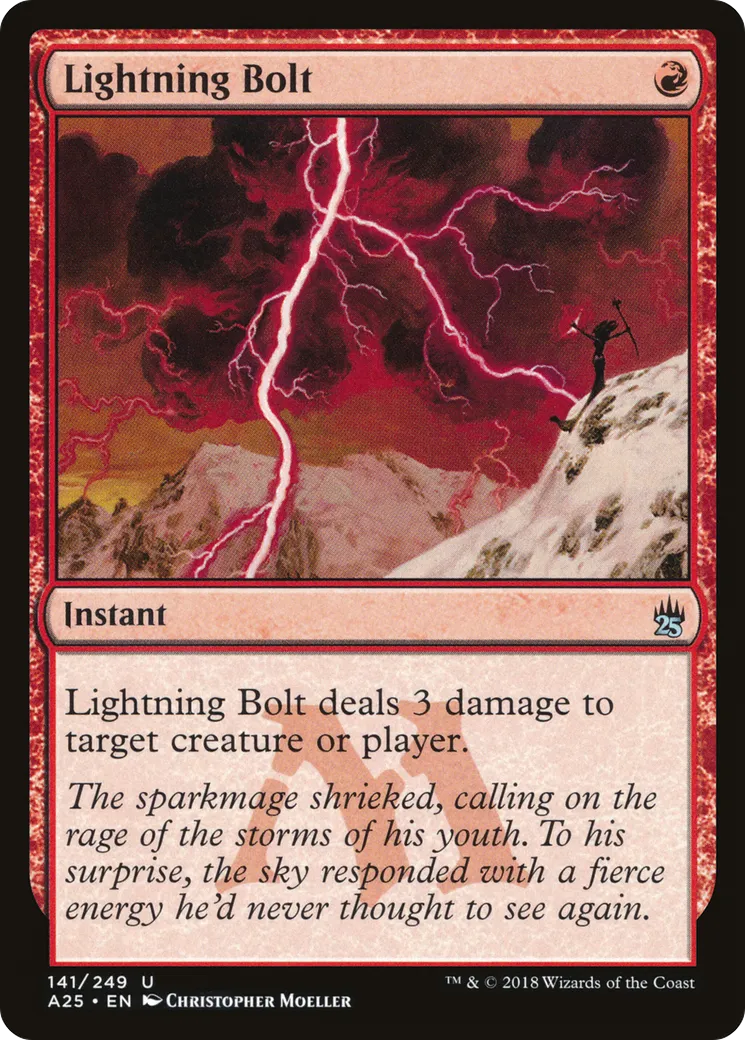 Foudre — Masters 25 — Magic: The Gathering