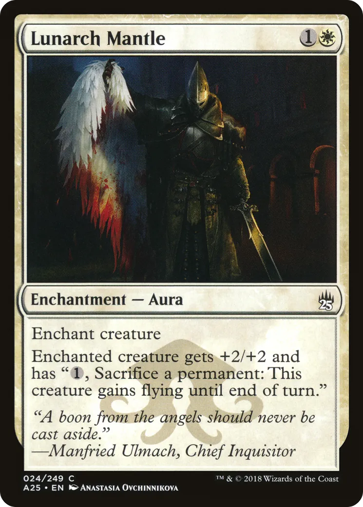 Lunarch Mantle — Masters 25 — Magic: The Gathering