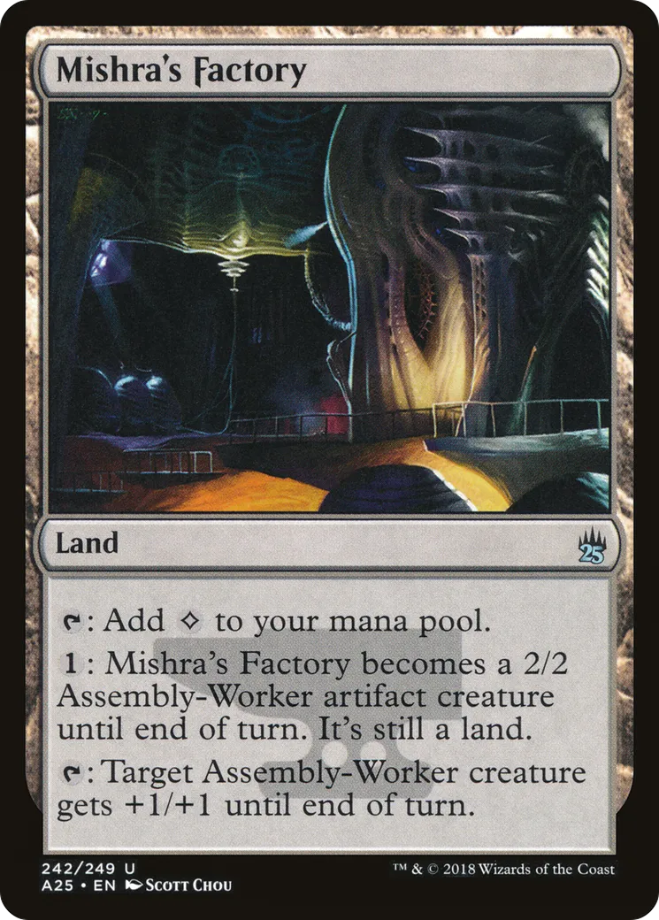 Usine de Mishra — Masters 25 — Magic: The Gathering