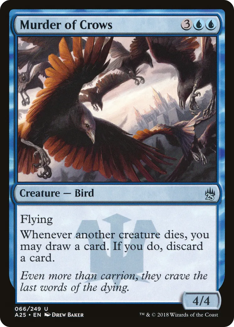 Murder of Crows — Masters 25 — Magic: The Gathering