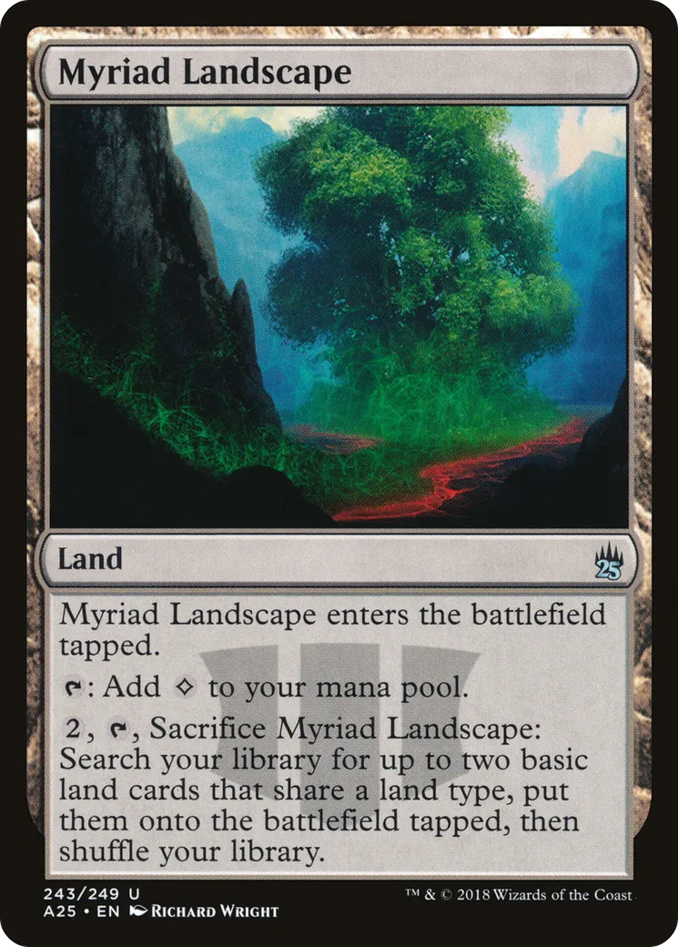 Paysage myriadaire — Masters 25 — Magic: The Gathering