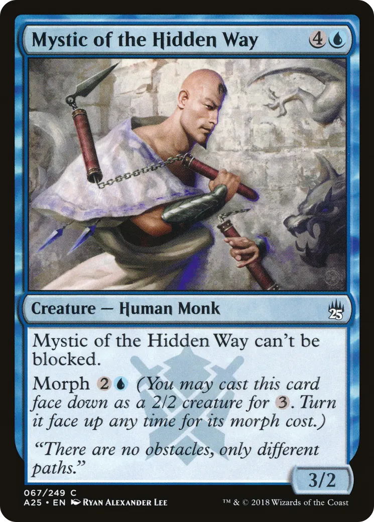 Mystic of the Hidden Way — Masters 25 — Magic: The Gathering