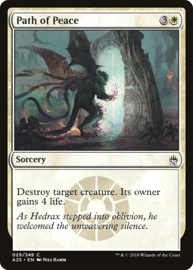 Path of Peace — Masters 25 — Magic: The Gathering