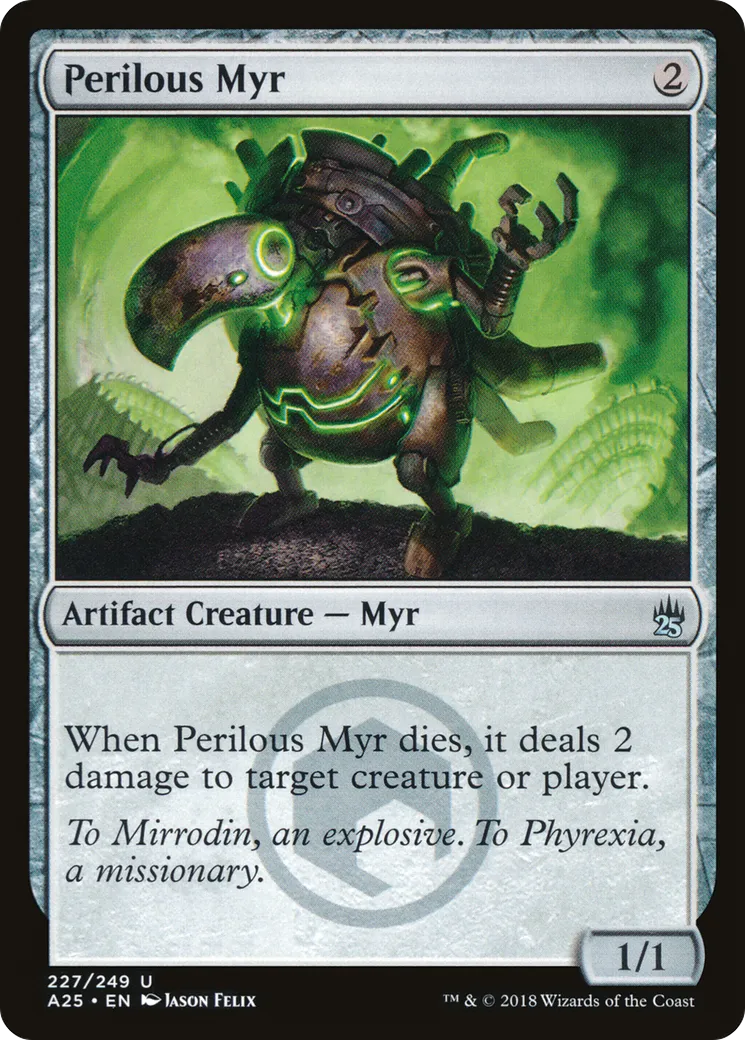 Myr périlleux — Masters 25 — Magic: The Gathering
