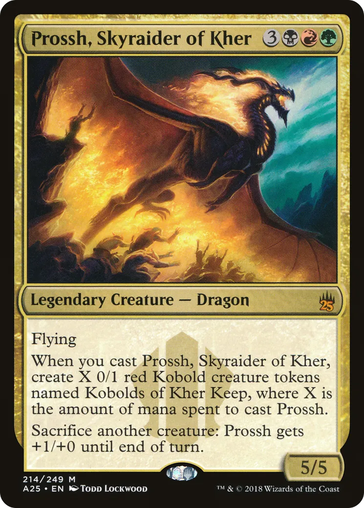 Prossh, pillard céleste de Kher — Masters 25 — Magic: The Gathering