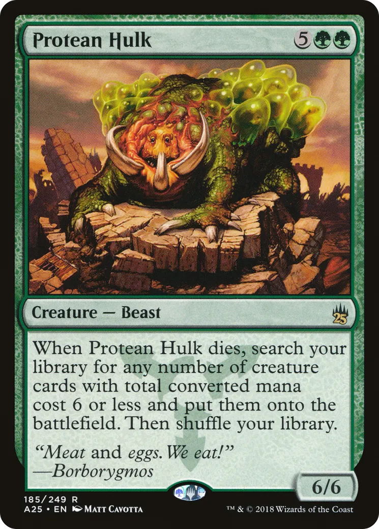 Carcasse protéenne — Masters 25 — Magic: The Gathering